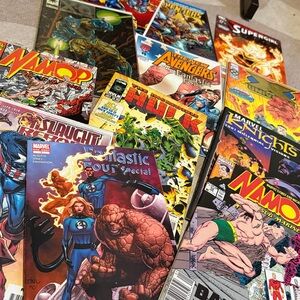 Lot of Vintage DC, Marvel, and Valiant Comic Books